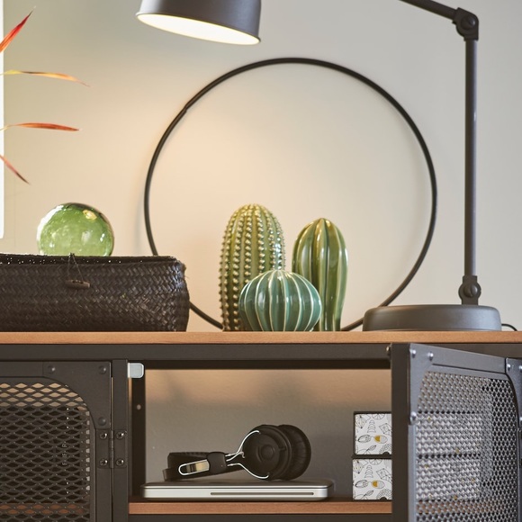 🌵Ceramic Cactus🌵Decorations Set of 3 Desert Succulent SJÄLSLIGT NWT - Picture 9 of 11